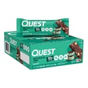 퀘스트 영양 민트 초콜릿 Chunk Protein Bar, 20g Protein, 1g Sugar, 4g Net Carb, Gluten Free, Keto Friendly, 12 카운트