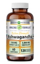 Amazing Formulas Ashwagandha Extract Supplement | 150 Mg Extract (20:1) | 3,000 Mg에 해당 | Veggie Capsules | Non-GMO | 글루텐 프리 | 미국 (1 팩 | 120 개)