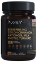 Berberine 보충교재 – 고강도 7500mg 동등물 – Ceylon Cinnamon, 우유 이틀 & 심황을 가진 Berberine – 120 Vegan 캡슐 – 비 GMO, 미국 공식화하는