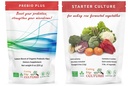 절단 가장자리 문화 Prebio Plus Prebiotic 섬유 분말 유기 Prebiotic 섬유 Dietary 보충교재 8개 oz의 제일 주문 혼합