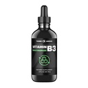 비타민 B3 Niacinamide 액체 - B3 Niacin의 비 홍조 형태 - 여성과 남성을위한 편리한 비타민 B3 Niacinamide 드롭 - 삼키기 2oz (60ml)