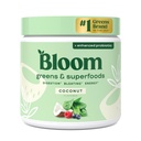 Bloom Nutrition Superfood Greens Powder, Probiotics 및 Prebiotics, Gut Health, 여성, Chlorella, Beet Root Powder, 30 SVG, 코코넛과 함께 녹색 주스 혼합을위한 부유 한 효소
