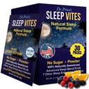 Dr. Prices Vitamins Natural Sleep Aid - Sleep Supplement - 수면을위한 Melatonin - 30 Packets - 수면 보조 성인, Tryptophan, Calming 마그네슘 분말, 비 Drowsy Sleep Support