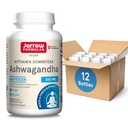 Jarrow Formulas Ashwagandha 300 mg - 120 Veggie 캡슐 - 피로에 대한 전반적인 건강 및 저항 - 보충 지원 내구시간, 근육 회복 및인지 건강 - 60 서빙 (12 포장)