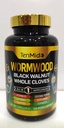 남성과 여성을위한 Wormwood 캡슐 보충, 검은 호두, 전체 Cloves, Turmeric, Cayenne Pepper & More - 소화, 면역 지원 - 영양 풍부한 150 캡슐