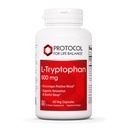 생활 균형 L-Tryptophan 500mg에 대한 PROTOCOL - 스트레스 완화 및 휴식 - 60 Veg 모자