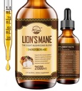 Lions Mane Supplement, 액체 버섯 추출물 드롭, 8 Mushrooms Complex for Cognitive Support and Immunity Boost, 최대 2 개월 공급, Mushroom Supplement with Lion's Mane, Cordyceps, Reishi
