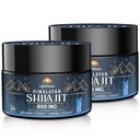 Ajoblanco 800 Mg Himalayan Shilajit 수지, Shilajit 순수한 Himalayan 유기, 순수성을 가진 Shilajit 보충교재, 에너지, 힘 & 면제, 남자 & 여자, 30 그램, 2의 팩을 위한 높은 노출량 & 힘