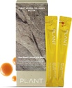 Biotin (15 스틱)와 Vegan Collagen - 플랜트 기반 콜라겐 보충 액체, 낮은 근육 콜라겐 펩타이드. 스킨케어 레몬 맛.