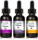 HoneyCombs 액체 하락 1oz 각 득점방해 10% - 비타민 B5 (Pantothenic 산) + 비타민 B2 (Riboflavin) + 비타민 B1 (Thiamine)