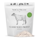 NorCal 유기 - 고전적인 Whey Protein - 100 % 잔디 볶음 및 잔디 깎음 - UNFLAVORED - Lecithin-Free - 2lb 대량