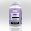 Brain Fuel+ DMAE Blend Memory Supplement for Focus, Mood, Mental Energy for Busy Men & Women - 60 캡슐, 미국에서 만든