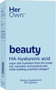 그녀의 자신의 아름다움 Hyaluronic 산 캡슐, 피부 Hydration, Nourishes는 피부, 근본적인 교원질, Hyaluronic 산, 아연, 마그네슘, 비타민 C, 60 조사와 더불어 아름다운 피부를, 지원합니다