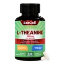 L-Theanine 200mg의 고요함, 긴장, L Theanine 캡슐을 지원하는 아미노산 보충교재 - 비 GMO, 글루텐 자유로운, 120의 볼트 캡슐