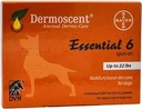 바이어 Dermoscent 6 작은 개에 대한 스킨 케어 22 파운드 물고기 기름 영양 보충제