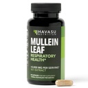 호흡 건강을위한 Mullein 잎 캡슐 - 5000mg 추출물 10 : 1 Lung 지원 및 면역 기능 - 60 카운트 - Vegan, Non-GMO 캡슐 - 매일 웰빙을위한 초본 보충 - 2 개월 공급