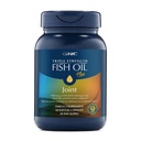 GNC 트리플 강도 물고기 기름 플러스 합동 오메가 3, 1000mg EPA 및 DHA의 심장 건강, 플러스 빠른 5 일 안락, 뇌, 피부 및 눈, 산화 방지제 및 식물 추출물, 통제 물고기 Burps의 30의 서빙