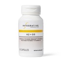통합 치료 K2 + D3 - 심장 건강 및 뼈 지원 * - 성인을위한 칼슘 흡수 - Dairy-Free & Gluten-Free - 60 개 (60 인분)