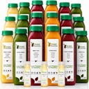 3 일 주스 익지않는 샘에 의해 청소해, 모든 자연적인 익지않는 Detox Cleanse, 몸 나머지를 위한 Juicing, 찬 압박되는 주스 빠른, 건강한 다이어트, 18의 병 12oz, 3 생강 탄