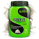 Species 영양 Isolyze Whey Protein Powder, 100 % Whey Isolate 근육 건물, 27.5g Protein Per Scoop, No Sugar & Low Fat (Vanilla Ice Cream, 22 서빙)