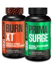 남자를 위한 Jacked 공장 뚱뚱한 가열기 & 테스토스테론 승압기 더미 - 남자를 위한 불타는 XT Thermogenic 뚱뚱한 가열기 & PRIMASURGE 테스토스테론 승압기