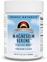 Source Naturals Serene Science Magnesium Serene, 평화로운 몸*, Tangerine 맛 - 5 개의 Ounce 분말