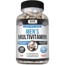 Kaya Naturals Multivitamin for Men - 남성 전립선 Multivitamin - 멀티 미네랄 일일 보충 - 남성을위한 알약 - 건강한 전립선 지원 - Vitaminas para Hombres - 180 Veggie 캡슐