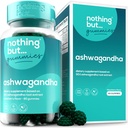 Ashwagandha Gummies for Women and Men, Ashwagandha Root, 스트레스, 면역력 및 수면, 글루텐 무료 및 비 GMO, 60 Vegan Ashwagandha Gummies