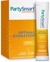 히말라야 파티Smart Tropical Electrolytes Powder Packets, 12 Count, 지원 Hydration, 나트륨 및 칼륨, 비타민 C 및 더 많은, 산화 방지제 복구 혼합 우유 이틀, 생강 및 심황