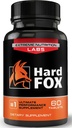 Hard Fox - #1 궁극적 인 성과 - 3" 60 일안에 크기를 추가했습니다 - 남자를 위한 확대 알약 - 최고 드라이브, 힘, 크기, 내구시간 - 60 조사