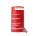 HumanN SuperBeets Beet 뿌리 캡슐 빠른 방출 1000mg의 도움 지원 Nitric 산화물 생산, 혈압, 심장 건강은, 비 GMO Beetroot 분말, 장식 못을 박은 산화 방지제 180 조사를 포함합니다