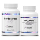 Tesseract 의학 연구 Probutyrate Gut 건강 보충교재, Butyric 산 Complex & CoQ10 직업, 건강, 근육 건강 및 세포 에너지 생산을 위한 Coenzyme Q10
