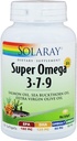 Solaray 슈퍼 오메가 3-7-9 비타민 D-3 & 살몬 오일, 120 Softgels