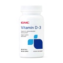 GNC 비타민 D3 50mcg 보충교재, 지원 이 및 뼈 건강, 180의 서빙