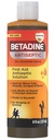 Betadine 항염증제 첫 번째 보조 솔루션, Povidone-iodine 10 %, 감염 보호, Minor에서 Germs 컷 스크랩 및 화상, Sting Promise 없음, 알코올 또는 수소 Peroxide 없음, 8 FL OZ