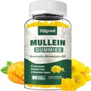 Lungs를 위한 Mullein Gummies, Digestive & Respiratory를 위한 Mullein 잎 추출물 보충교재 & Bromelain, Quercetin, Mango 풍미, 60 조사를 가진 면역성 지원