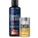 Censor NDS 영양 뚱뚱한 손실 바디 토너 CLA (90 Softgels) & Siren 실험실 L Carnitine 엘리트 화상 뚱뚱한 손실 지원 Strawberry 돌풍 3000 mg (32 서빙)