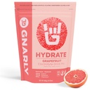 Gnarly Nutrition Hydrate Electrolyte Powder – Ruby Red Grapefruit Exercise Hydration Drink Mix – NSF 컨텐츠 인증 – 전자 솔루션, 성능 및 복구 – Ruby Red Grapefruit, 14.10 oz