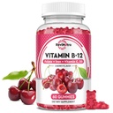 비타민 B12 Gummies - 철을 가진 5000 mcg Methylcobalamin, 비타민 C, D3 & Folate, 에너지 지원 및 대사, Immune, B-12 복잡한 Chewable 보충교재 & 여자, Vegan- 60 조사