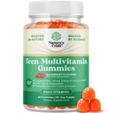 대 Multivitamin Gummies 12-17 - 더 나은 피부를 위한 십대 소년 & 소녀 거미 비타민, 면역력, 계류 및 에너지 지원 - Zn, Mg, 비타민 A, C, D & E - 60 Ct를 가진 십대 소녀 & 소년 보충교재