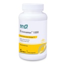 Klaire Labs SFI 건강 Eicosamax 1000 TG 물고기 기름 - 연약한 젤, 매우 순수한 Omega-3 물고기 기름 알약 당 1000 mg EPA/DHA - 지속가능한 근원 - 물고기 Burps (60 Softgels)를 위한 자연적인 레몬 풍미