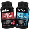 DR. BO Kidney Cleanse & Lung 지원 알약 - Kidney & Lung Health를 지원하는 우수한 초본 공식