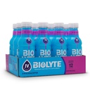 BIOLYTE Electrolyte 음료 - 의사 공식화 된 수화 음료, 전해질 물, 치모 요법은 여성 및 남성, 병 혼합 베리, 16 Fl Oz (12 팩)의 Rehydration IV 액체를 가지고 있어야합니다.