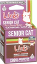 Licks Pill-Free Senior Cat - 수석 고양이를위한 합동 지원 및 소화 보충 - 노인 고양이를위한 면역 비타민 및 심장 건강 보조 식품 - 젤 패킷 - 10 사용