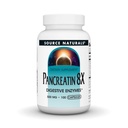 Source Naturals Pancreatin 8X, 500 mg 소화 효소 - 100 캡슐