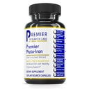Premier Research Labs Phyto-Iron - 혈액 지원을위한 남성 및 여성을위한 식물 기반 철, Curry Leaves Supplement, Iron Supplements, Non-Heme Iron, 18mg Iron Per 서빙 - 120 채식 캡슐