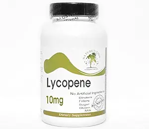 Lycopene 10mg ~ 200 캡슐 - 첨가물 없음 ~ Naturetition 보충교재