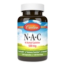 Carlson - NAC, N-Acetyl Cysteine, 500mg의 간 건강, 면역 기능, 산화 방지제, 120 채식 캡슐