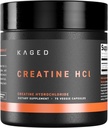 Kaged Creatine HCl 캡슐 | 불확실한 | 근육 건물 및 회복 | 특허가 주어진 Creatine 염산염 공식 | Vegan, 글루텐 무료, 쉽게 소화 가능 | 남성용 보충제 | 75 인