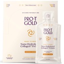 ProT 금 액체 교원질 단백질 탄, 17g 명확한 단백질 Nano-Hydrolyzed 잔디 Fed 교원질, 부상 지원을 위한 2g 아르기닌, 글루텐 자유로운, 설탕 자유로운, 0g Carbs, 오렌지 크림, 1개의 fl oz, 24 팩
